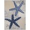 Homeroots 8' X 11' Blue And Gray Starfish Indoor Outdoor Area Rug 546825 - alternate 5