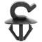 Auveco Toyota Hood Release Cable Clamp Clip, 25PK 22472 - alternate 1
