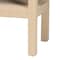 Bali & Pari Mason Grasscloth Console Table with Scalloped Apron 266-14584-ZORO - alternate 4