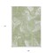 Homeroots 9' X 12' Artichoke Green Fern Green And Ivory Abstract Washable Indoor Outdoor Area Rug 587462 - alternate 6
