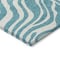 Homeroots 8' X 10' Teal Blue And Ivory Animal Print Washable Indoor Outdoor Area Rug 600663 - alternate 6
