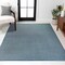 Jonathan Y Aarhus High-Low Minimalist Scandi Striped Navy/ivory 4 ft. x 6 ft. Indoor/Outdoor Area Rug SCN102A-4 - alternate 5