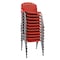 Regency Rico Classroom Training Stack Chair Armless, Red, 11PK 305-RD-11PK - alternate 1