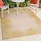 Jonathan Y Isla Coastal Cottage Palm Frond Border Yellow/Cream 3 ft. x 5 ft. Indoor/Outdoor Area Rug TSN207A-3 - alternate 7