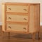 Bali & Pari Radenza Bohemian Light Honey Rattan 3-Drawer Storage Cabinet 248-13703-ZORO - alternate 7
