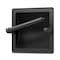 Gatco Pivoting Arm Recessed Toilet Paper Holder, Matte Black 752 - alternate 4