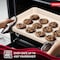 Bakken- Swiss BAKKEN Kitchen Nonstick Cookie Pans, Set of 3, S/M/L, PFOA-Free, Oven Safe, 450 DegF, White Marble BKDD3P55 - alternate 4