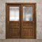Sartodoors Sliding Closet Bypass Doors 36 x 84 inches, Ego 5011 Cognac Oak Veneer, Rails Hardware Set, Wood EGO5011DBD-DKO-3684 - alternate 5