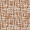 Homeroots 5' X 8' Terra Cotta Tan And Ivory Abstract Washable Indoor Outdoor Area Rug 602534 - alternate 5