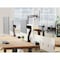 Hat Design Works HAT DUAL MONITOR ARM WITH TOP DOWN MOUNT, SILVER E2-2-124 - alternate 2