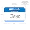 C-Line Products 3-1/2" x 2-1/4" Blue HELLO my name is... Name Tags, 100/BX, 10BX/CT 92235-CT - alternate 4