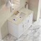 James Martin Vanities Bellshire 48" Single Vanity, Bright White w/ 3 CM Tajnar Eclos Top w/FreePower Wireless Charger 660-V48-BW-FTJR - alternate 7