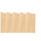 Homeroots 72" Sand Vinyl Shower Curtain Liner 548976 - alternate 1