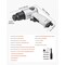 Vevor Air Hammer 4500BPM Pneumatic Hammer with Air Needle Scaler & 4 Chisels WFH-1046 - alternate 4