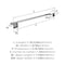 Amerock Appoint Chrome Traditional 24 in 610 mm Towel Bar BH3607426 - alternate 5