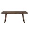 Homeroots 75" Dark Brown Solid Wood Live Edge Dining Table 554337 - alternate 1