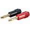 Monoprice 2 Pair Affinity Series 24k Gold Speaker Banana Plug 21917 - alternate 1