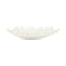 Homeroots 10in White Cast Iron Handmade Trinket Tray 634794 - alternate 1