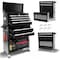 Wrightmaster 8-Drawer Rolling Tool Chest Combo with Wheels&Handle, 6 Hanging Hooks, Double Locking System ZoroT248D334B - alternate 1