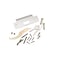Global Door Controls GAL Series Eiffel Style Cylindrical Lever with IC Core, Grade 2 Entry in Brushed Chrome GAL-1151L-IC626 - alternate 5