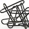 Homeroots 8" Black Metal Abstract Tabletop Sculpture 608733 - alternate 4
