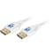Comprehensive Cable 3 ft. Micro Flex Pro High-Speed HDMI Cable with Ethernet, White MHD18G-3PROWHT - alternate 1