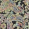 Homeroots 5' X 8' Black And Artichoke Green Paisley Washable Indoor Outdoor Area Rug 588595 - alternate 2