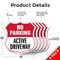 Signmission No Parking Shield Sign Active Driveway, 12 inch X 12 inch, Aluminum Metal Sign, 5PK SHI-A-5Pack-12-397 - alternate 3