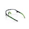 Jackson Safety Maxview+, Safety Glasses, Anti-Fog & Anti-Scratch, Clear Lens, Black/Green Frame, Half-Frame 60000 - alternate 8