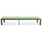 Leisuremod Marlin Patio Chaise Lounge Chair with Black Aluminum Frame, Green MLBL-77G - alternate 8