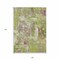 Homeroots 9' X 12' Lime Green Ivory And Pink Abstract Washable Indoor Outdoor Area Rug 596876 - alternate 5
