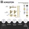 Kingston Brass Plumbing Sink Trim Kit with Bottle Trap, Polished Brass CC53302DLLKB40 - alternate 2