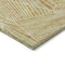 Homeroots 9' X 12' Gold Copper And Brown Geometric Washable Indoor Outdoor Area Rug 594789 - alternate 4