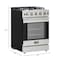 Koolmore 24 in. 4-Burner Slide-in Gas Range Oven, 3.7 cu. ft. in Stainless-Steel (KM-SGR24-SS) KM-SGR24-SS - alternate 6