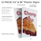 Signmission Cherry Pie, Plastic Signs Only 24 Inch x 36 Inch, Corrugated Plastic, 2PK CSB-2436-2PACK-Cherry Pie - alternate 2