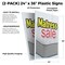 Signmission Matress Sale, Plastic Signs Only 24 Inch x 36 Inch, Corrugated Plastic, 2PK CSB-2436-2PACK-Matress Sale - alternate 2