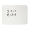 Charles Leonard Dry Erase Board, One-Sided Plain, White, 9" x 12", 4PK 35100 - alternate 2