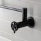 Kingston Brass Wall Mount Pot Filler Faucet, Matte Black KS4100CG - alternate 4