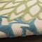 Homeroots 12' X 15' Green Blue Yellow And Dark Green Floral Indoor Outdoor Area Rug 548125 - alternate 5