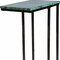 Homeroots 24" Green and Black Marble and Metal End Table 632684 - alternate 5