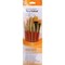 Princeton RealValue Brush Set, Gold Taklon Bristles, Short Handle Mixed Media Paintbrush, 6-Piece Set, 2PK PR9153 - alternate 3