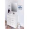 Craftmark Shaker Retreat Wht 30'' Wx34'' Hx21''D Vanity Base without Top 1 Door/2 Drawer SR3021D - alternate 7