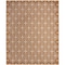 Homeroots 6' X 9' Copper Geometric Indoor Outdoor Area Rug 572910 - alternate 6