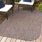 Jonathan Y Miles Modern Minimalist Radius Corner Solid Light Brown 8 ft. x 10 ft. Shaped Area Rug SHP100D-8 - alternate 4