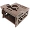 Deejay Led 1 DIN Space Plus 2 EQ Stylish Wooden Controller Case for Mobile Competitions Brown Toyota Style TBH1D2EQBNTOYOTA - alternate 3
