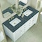 James Martin Vanities Myrrin 60'' D Vanity, Bright White w/ Parisien Bleu Silestone Top w/FreePower Wireless Charger 485-V60D-BW-FPBL - alternate 7