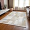 Homeroots 3' X 5' Ivory Beige And Gray Geometric Washable Indoor Outdoor Area Rug 613217 - alternate 7