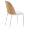 Leisuremod 70.9 in W, 29.5 in L, Manufactured Wood/Steel/Velvet, Natural Wood/Beige TT70-WCNW18-BG - alternate 7