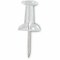 Universal Clear Push Pins, 400PK 31306 - alternate 1
