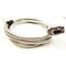 Compucableplususa 5FT DB9 Female to Bare Wire RS232 Pigtail - 28AWG Shielded Metal Armored Open End Cable DBC-9FWA-05 - alternate 3